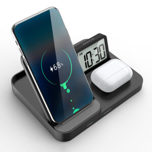 wireless charging alarm clock